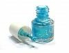 blue nail polish
