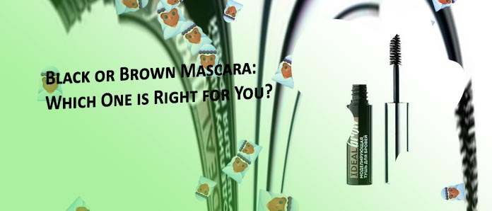 Chocolate brown mascara