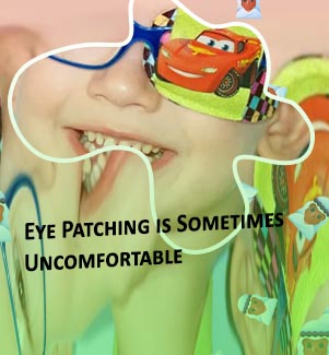 Comfortable eye patch