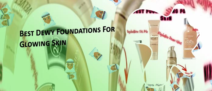 Dewy skin foundation