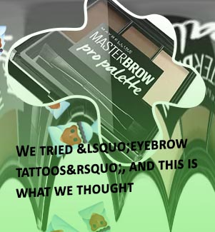Eyebrow stain maybelline