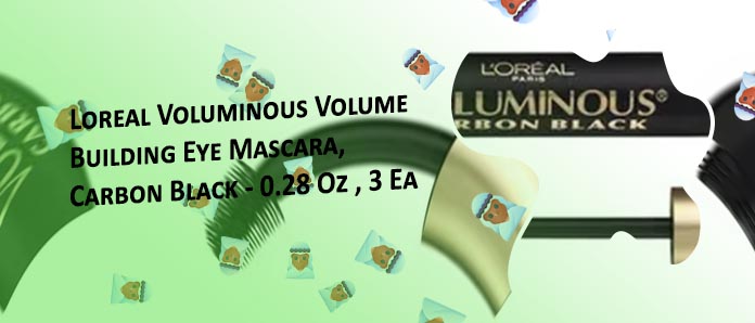 Loreal carbon black mascara waterproof