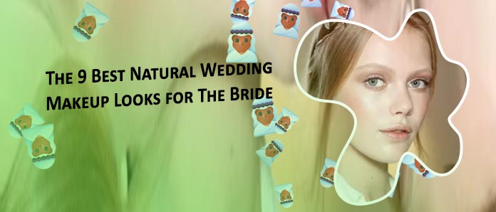 Natural glow wedding makeup