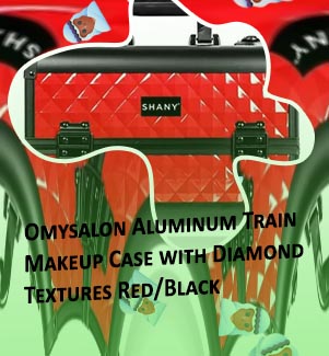 Red makeup case