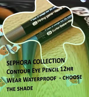 Sephora contour eye pencil 12hr wear waterproof