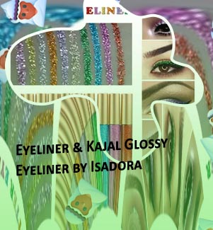 Shiny eyeliner