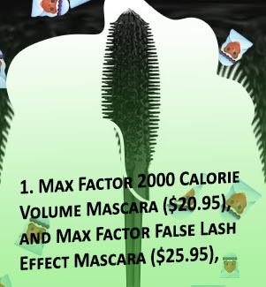 Waterproof mascara for straight lashes