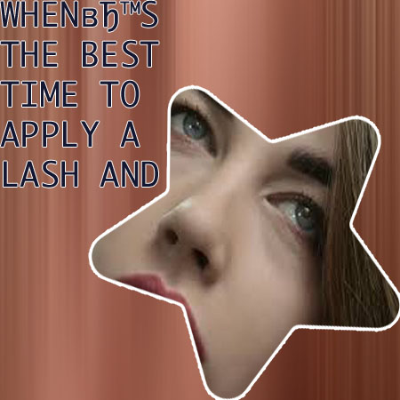 Best lash serum natural